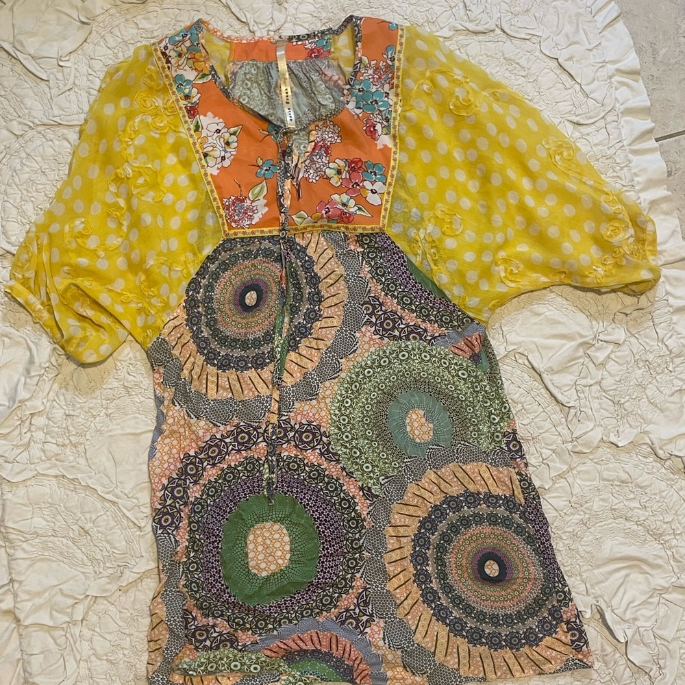 Anthropologie Uncle Frank bat sleeve tunic top